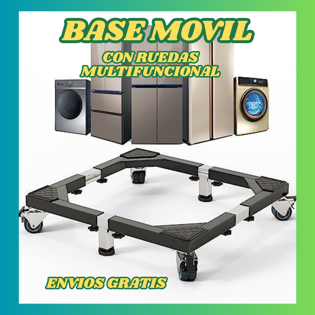 ✨ BASE MOVIL CON RUEDAS MULTIFUNCIONAL ✨